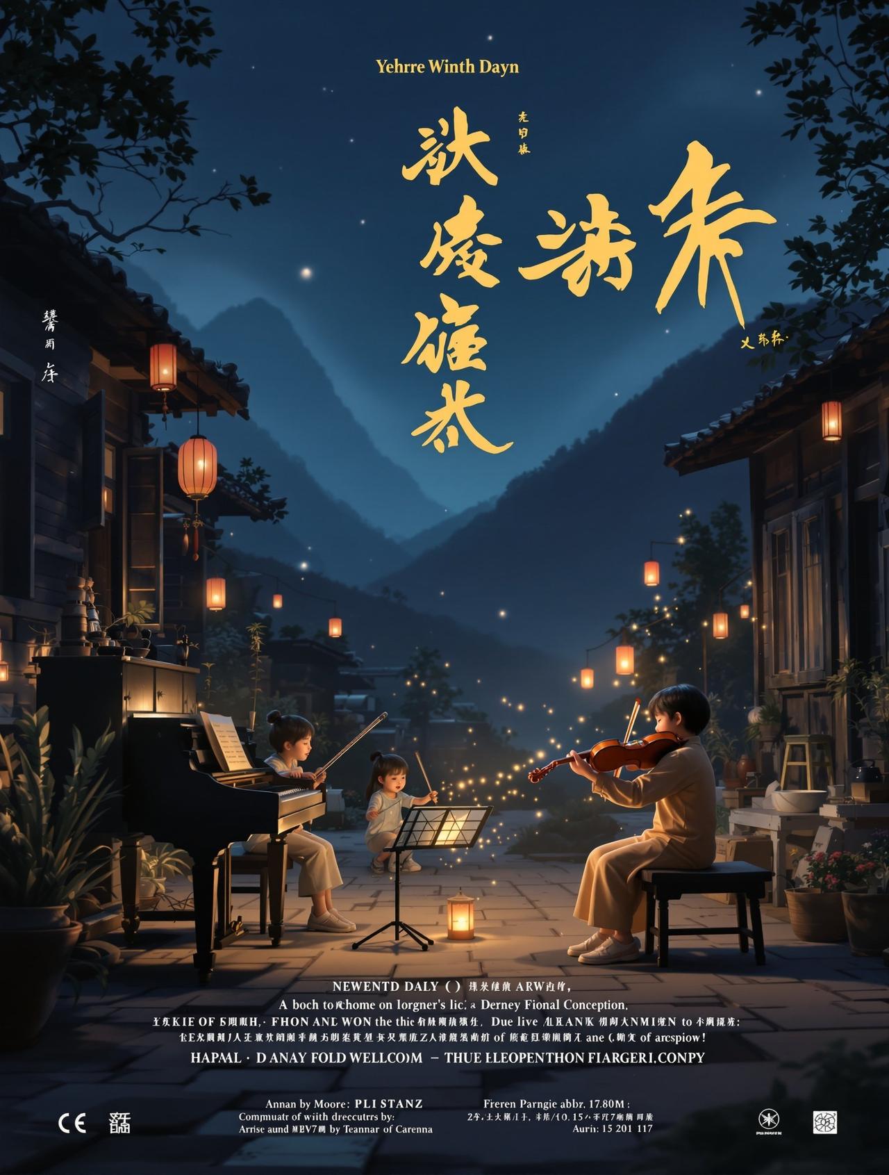 月光下的琴声 - 纪录片作品海报