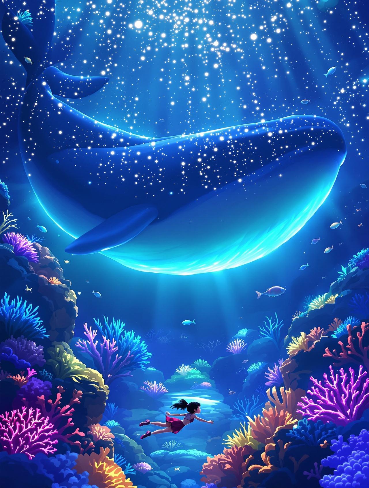 深海奇缘 - 动画电影作品海报