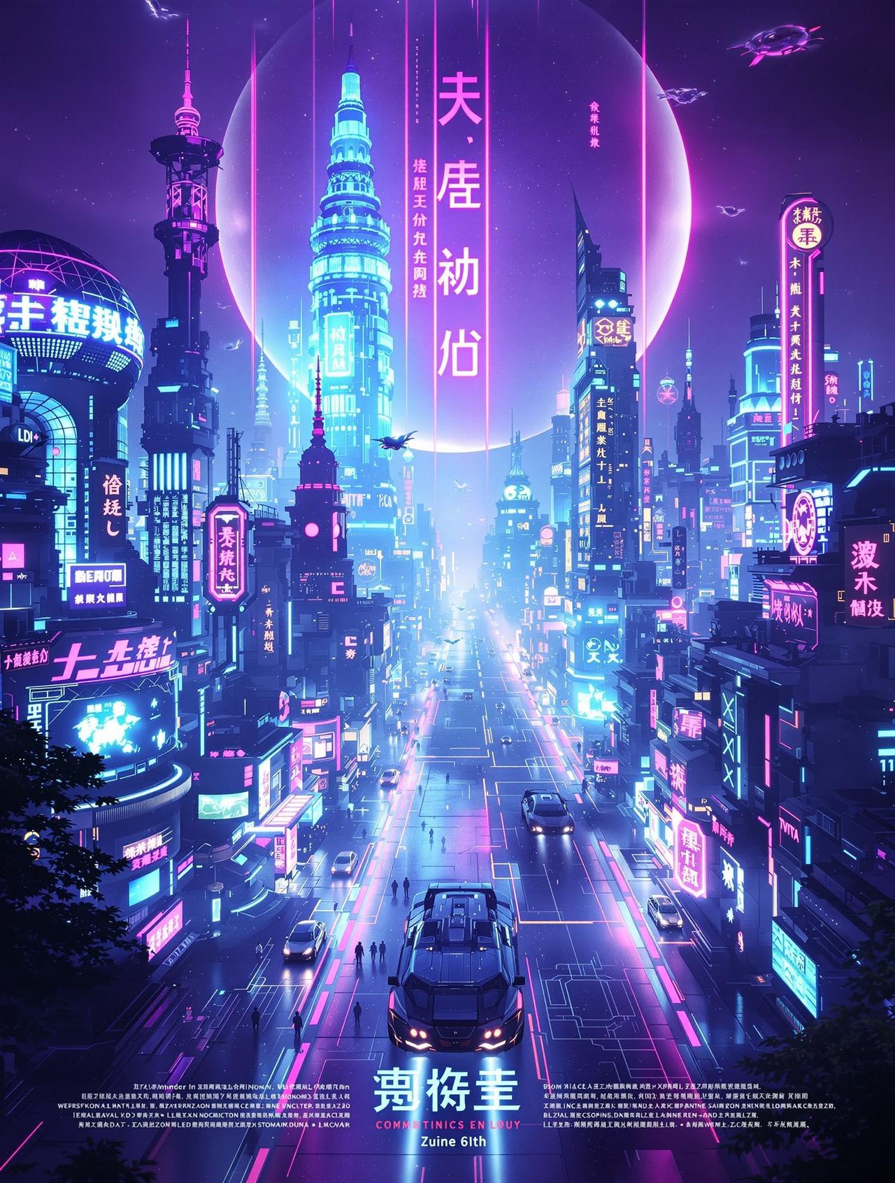 未来纪元 - 科幻电影作品海报